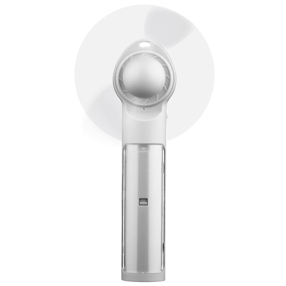ST-18 Multi-functional Portable Hand-Held Soft 2-Blade Mini Fan with Power Bank, Blade Diameter: 7cm(Grey) - Shopkiz.com