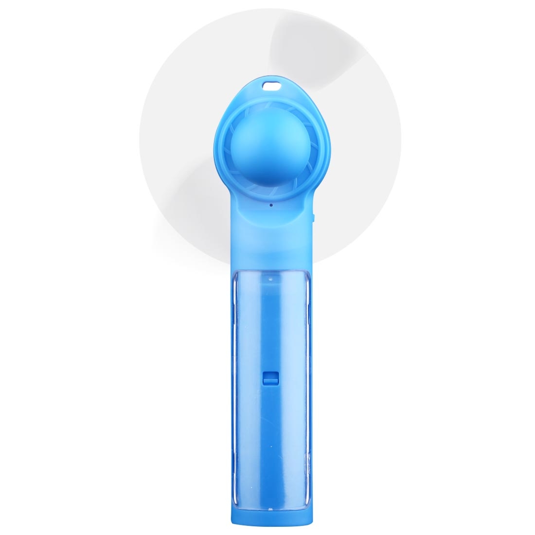 ST-18 Multi-functional Portable Hand-Held Soft 2-Blade Mini Fan with Power Bank, Blade Diameter: 7cm(Blue) - Shopkiz.com