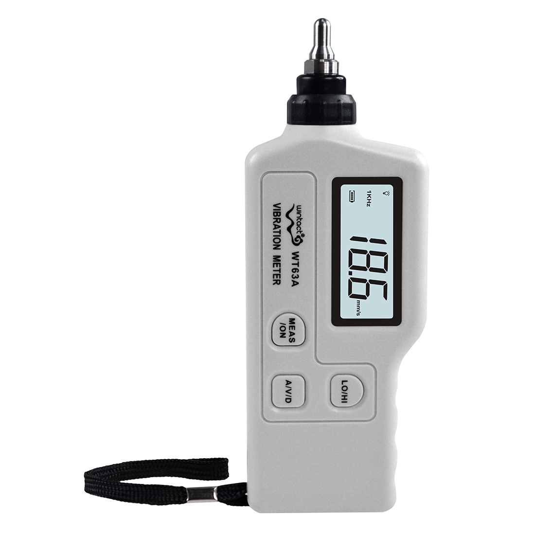 Wintact WT63A Vibration Meters Vibration Tester Vibration Meter with LCD Screen & Lanyard - Shopkiz.com