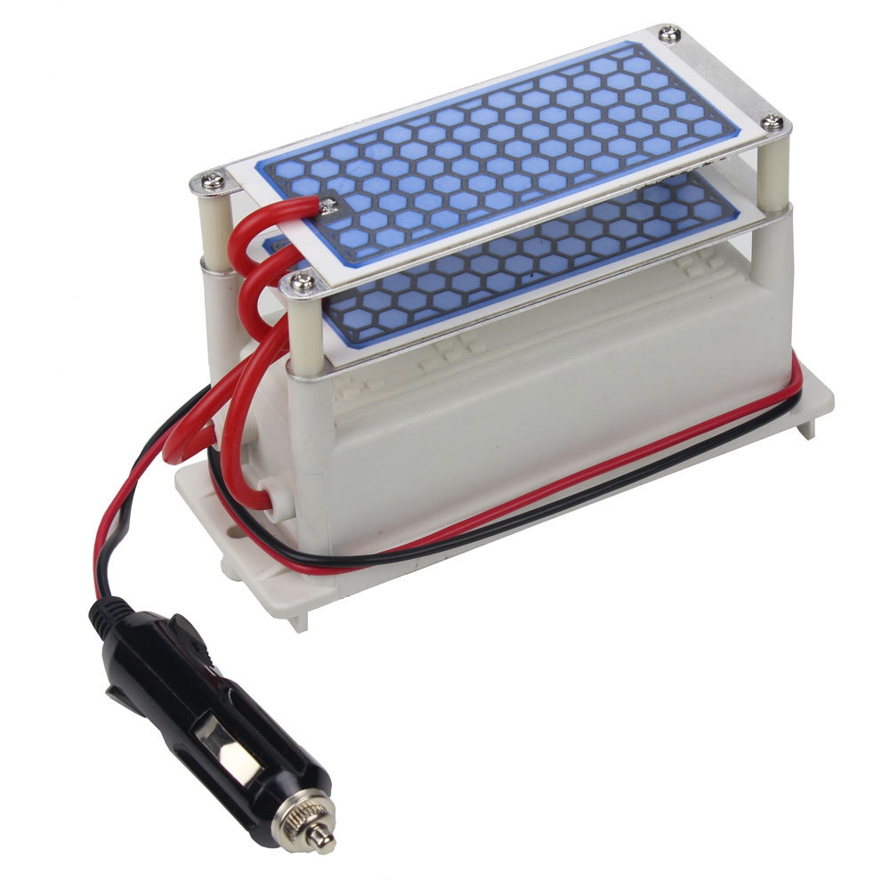 DC 12V 10G Sterilization Disinfection Odor Removal High Temperature Ceramic Plate Integrated Ozone Generator - Shopkiz.com