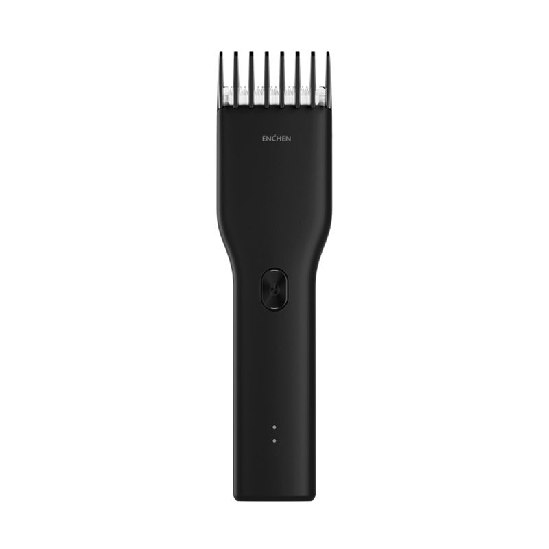 Original Xiaomi Enchen Boost Intelligent Fast Charging Electric Hair Trimmer Haircut Machine (Black) - Shopkiz.com