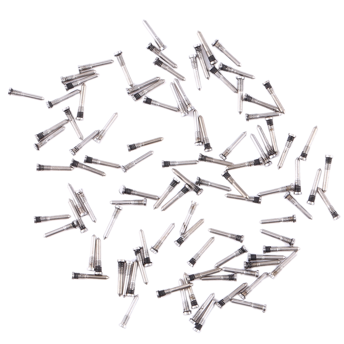 100 PCS Charging Port Screws for iPhone 11 / 11 Pro / 11 Pro Max(White) - Shopkiz.com