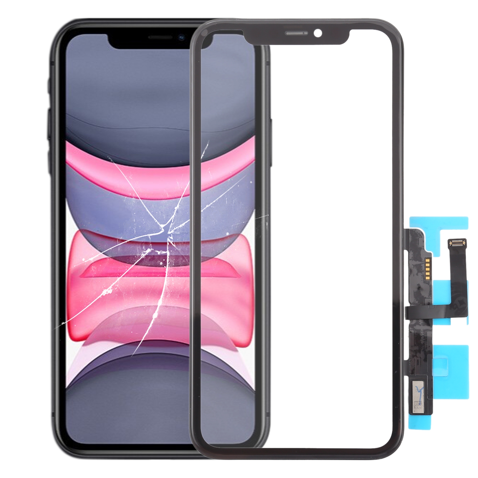 Original Touch Panel With OCA for iPhone 11 - Shopkiz.com
