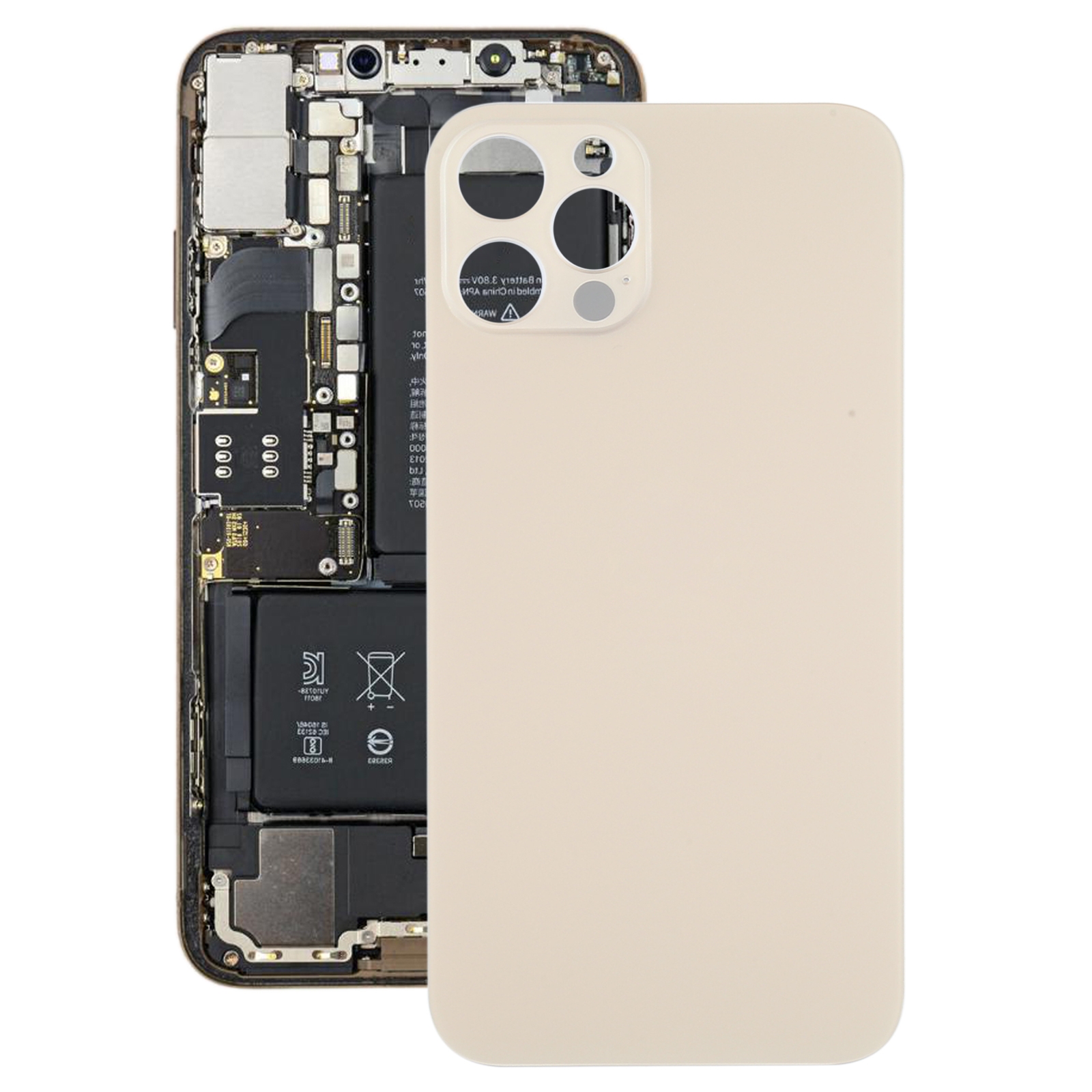 Battery Back Cover for iPhone 12 Pro(Gold) - Shopkiz.com