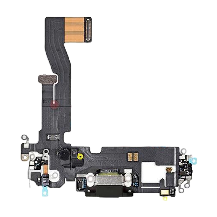 Original Charging Port Flex Cable for iPhone 12(Black) - Shopkiz.com