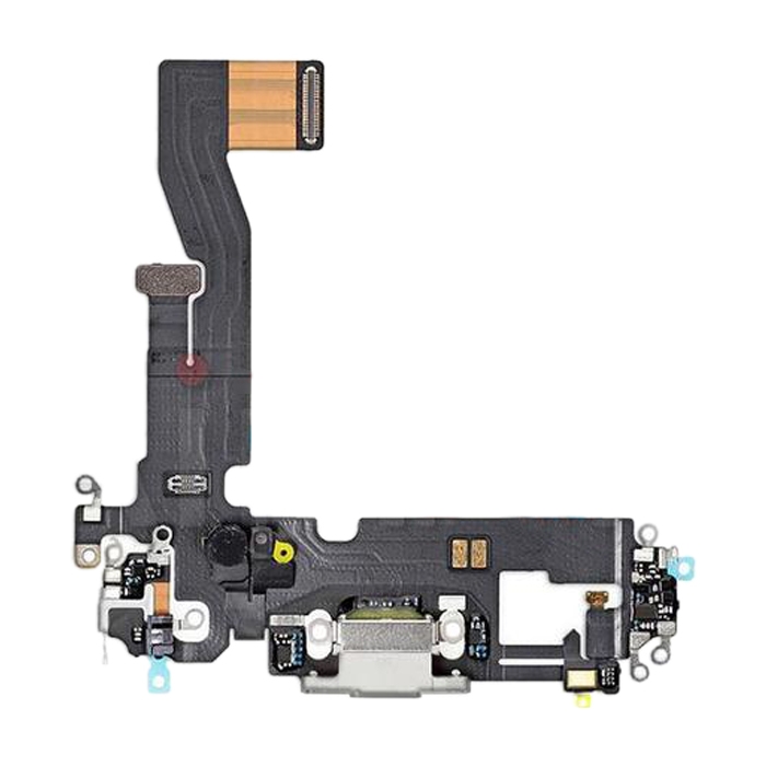 Original Charging Port Flex Cable for iPhone 12(White) - Shopkiz.com