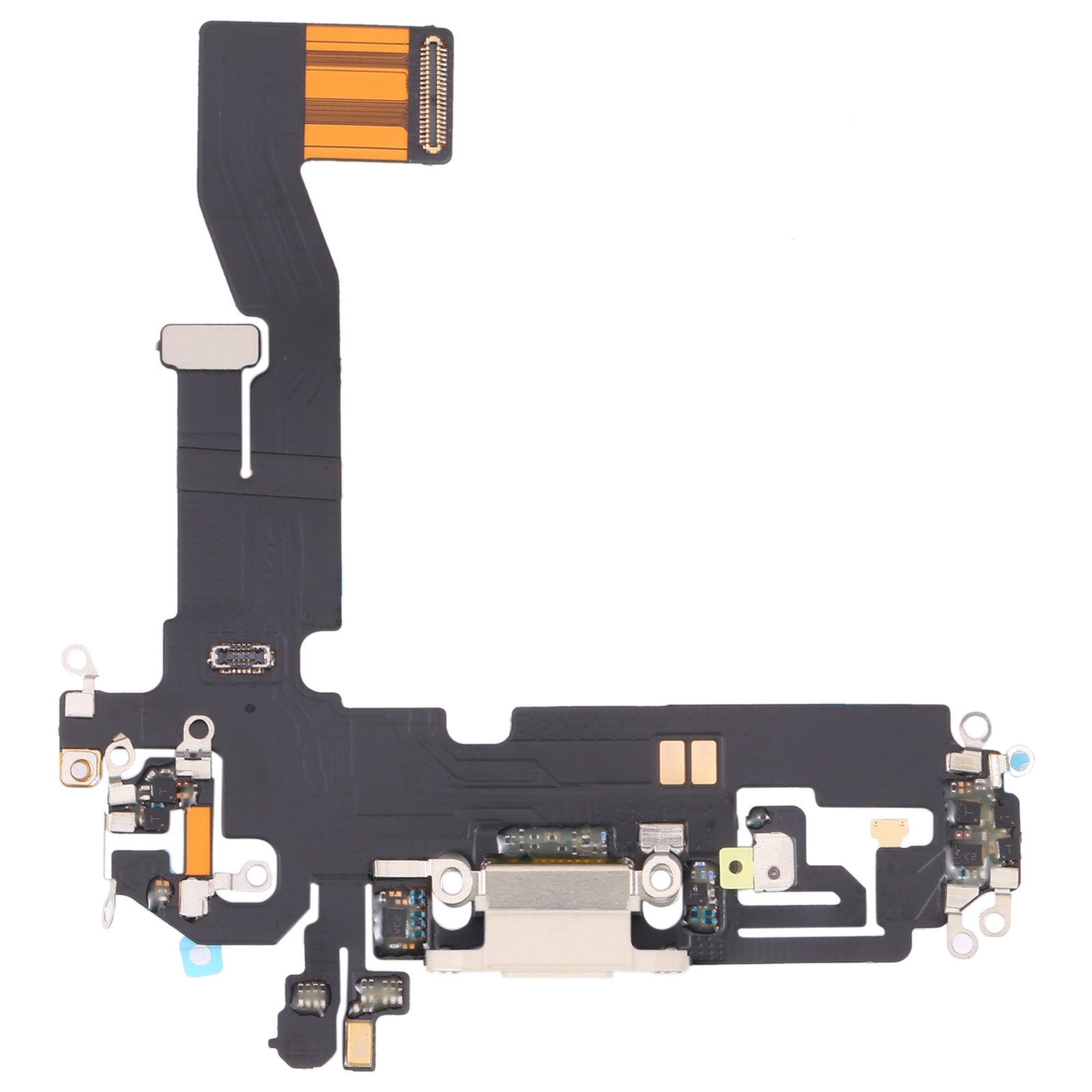 For iPhone 12 Charging Port Flex Cable (White) - Shopkiz.com