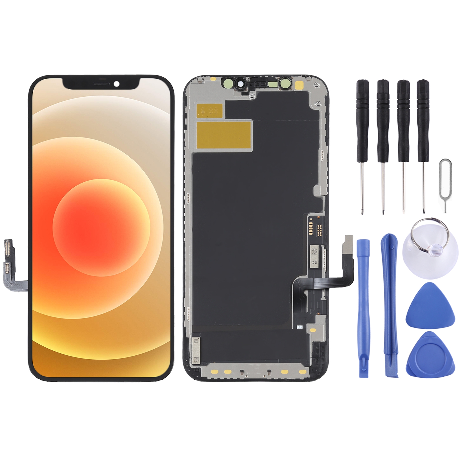 YK Super Hard OLED LCD Screen For iPhone 12 / 12 Pro - Shopkiz.com