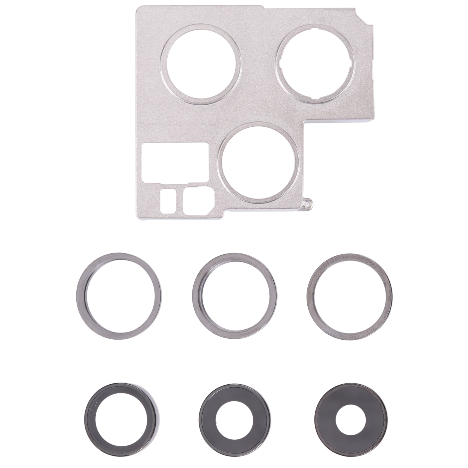 Camera Lens Cover With Retaining Bracket for iPhone 13 Pro Max(Graphite) - Shopkiz.com