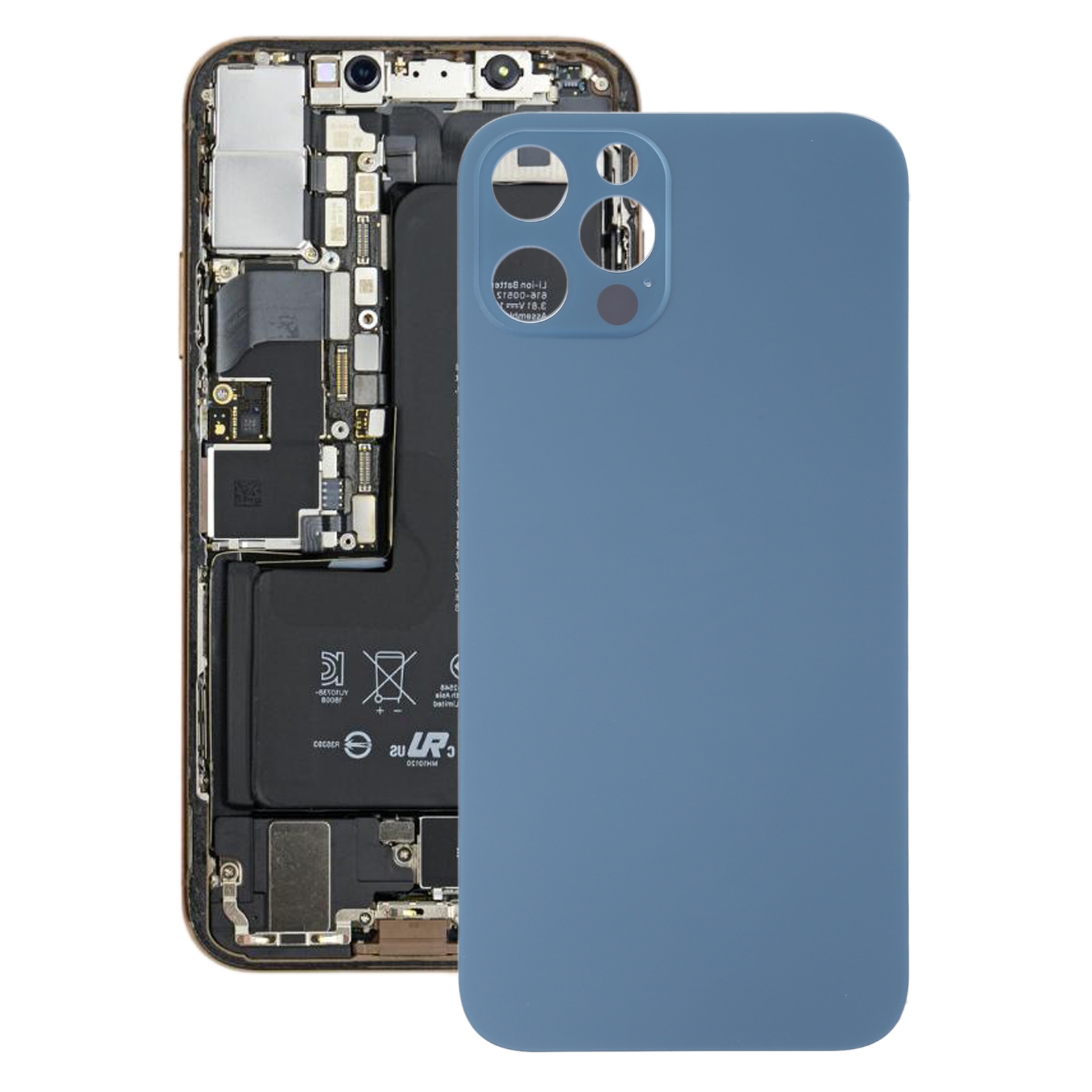 Battery Back Cover for iPhone 13 Pro(Blue) - Shopkiz.com