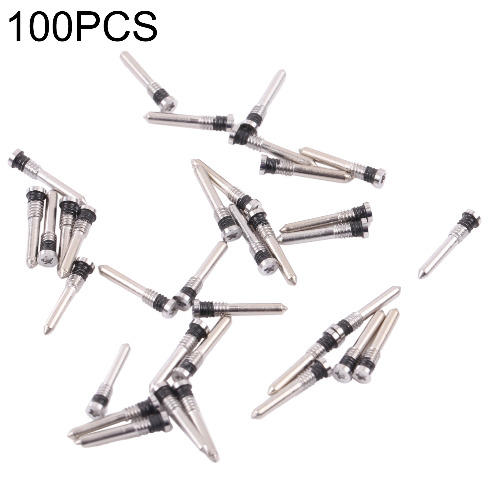 100 PCS Charging Port Screws for iPhone 13 Pro (Silver) - Shopkiz.com