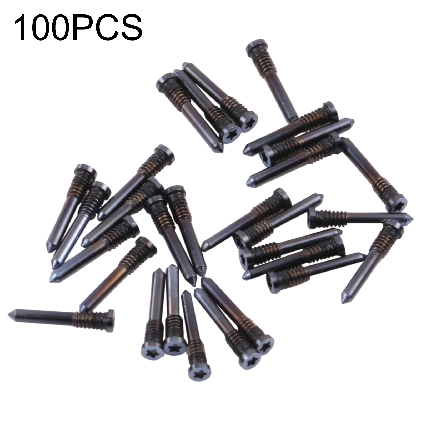 100 PCS Charging Port Screws for iPhone 13 Pro Max (Black) - Shopkiz.com