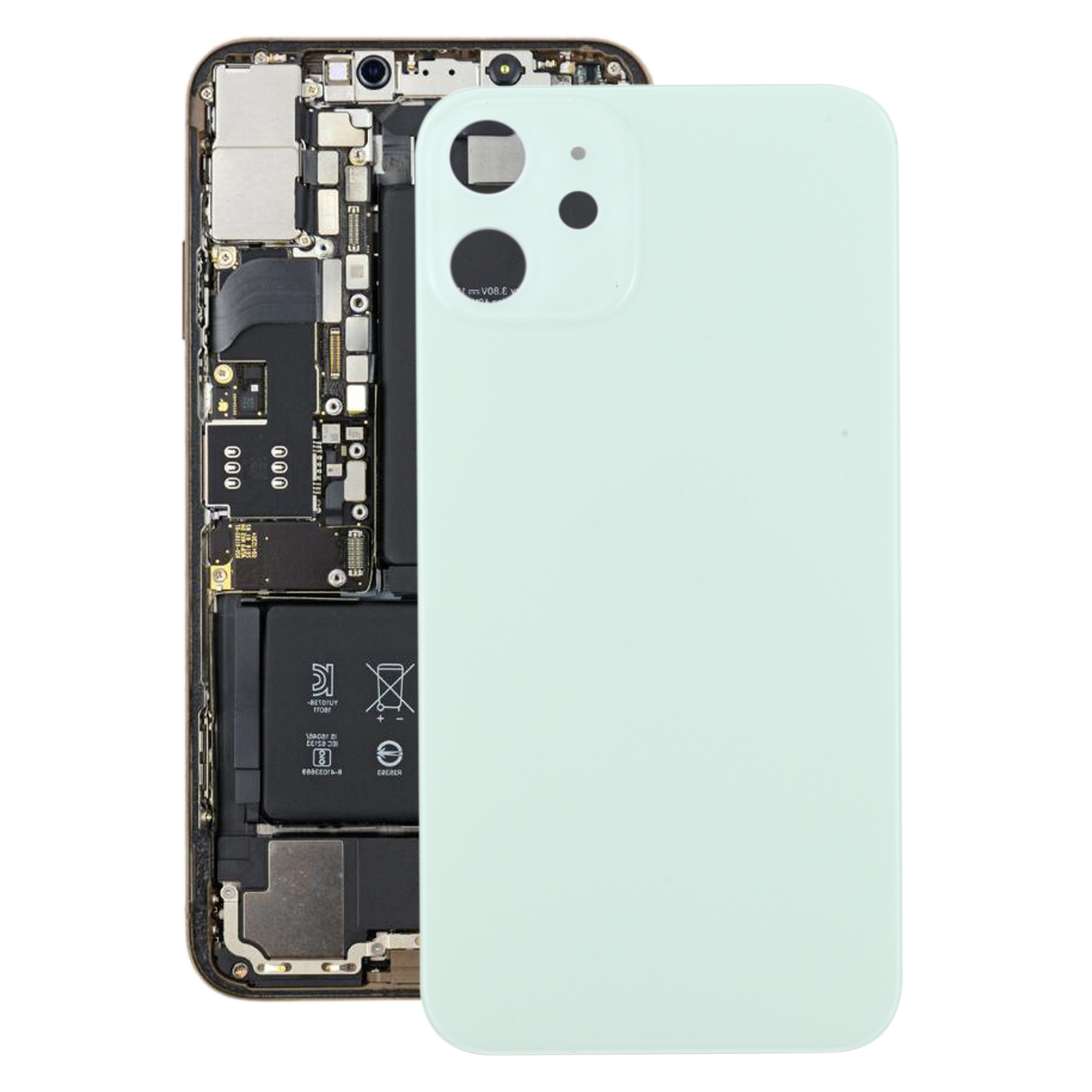 Battery Back Cover for iPhone 12 Mini(Green) - Shopkiz.com