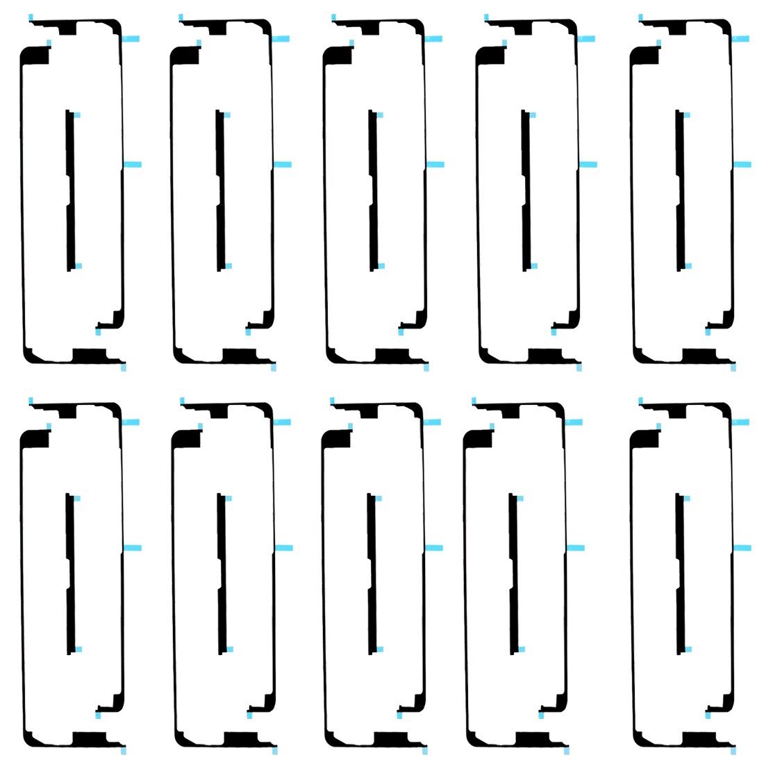 10 PCS for iPad Air / iPad 5 Touch Panel Digitizer Adhesive - Shopkiz.com