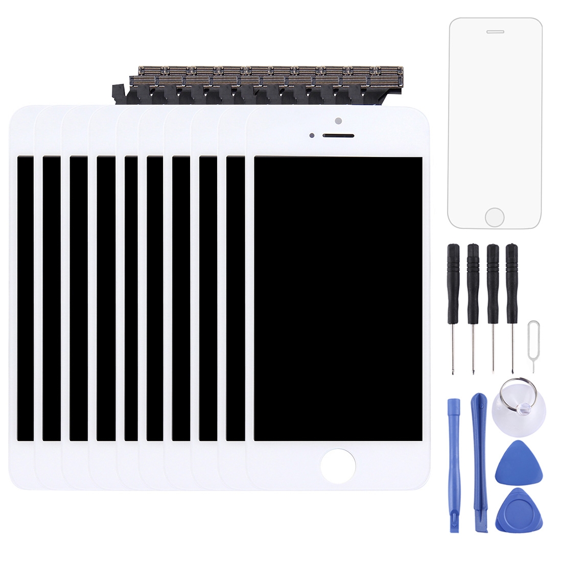 10 PCS TFT LCD Screen with Frame for iPhone 5 - Shopkiz.com