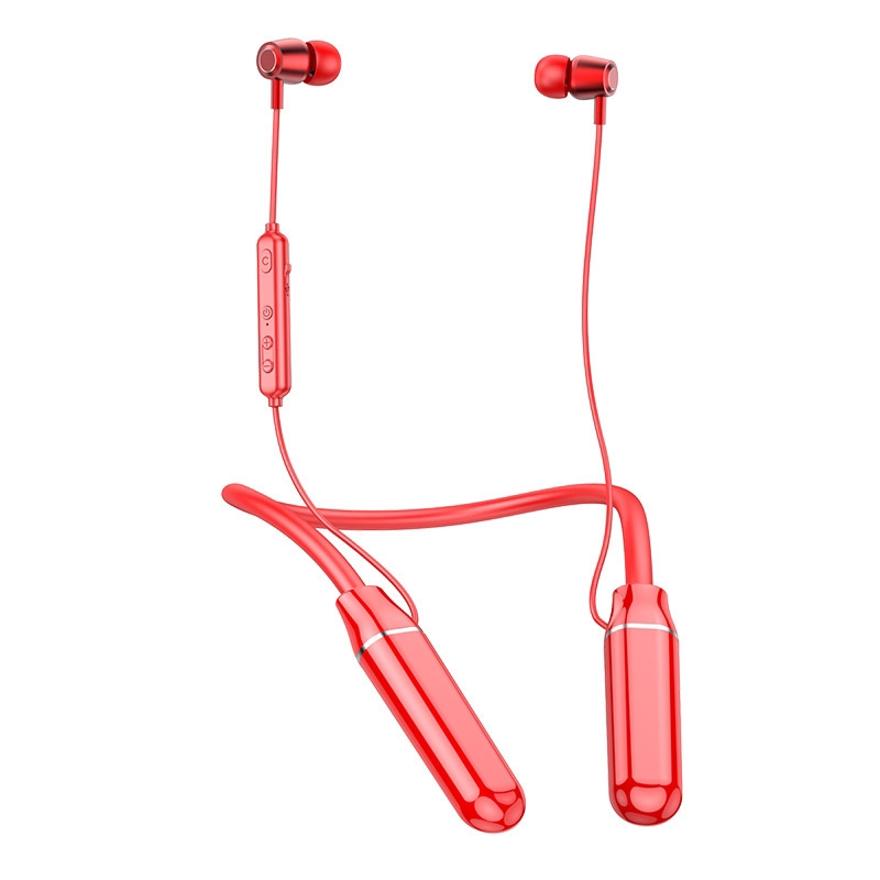 A10 Bluetooth 5.0 Neck-mounted Sport Wireless Bluetooth Earphone (Red) - Shopkiz.com