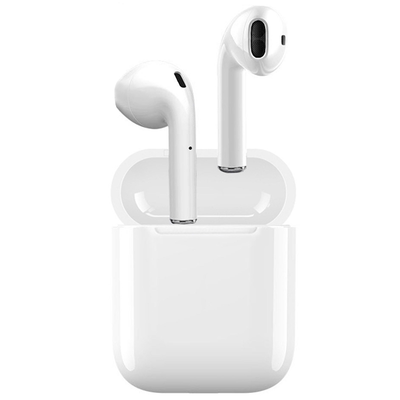 i12 TWS Bluetooth Earphone with Charging Box - Shopkiz.com