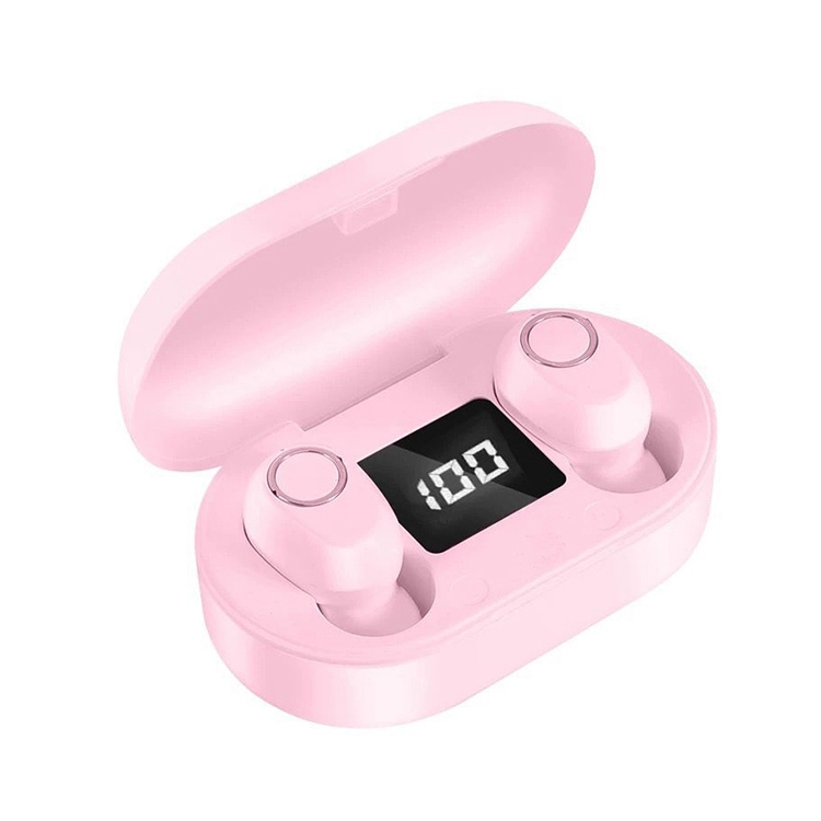 DT-13 Wireless Two Ear Bluetooth Headset Supports Touch & Smart Magnetic Charging(Pink) - Shopkiz.com