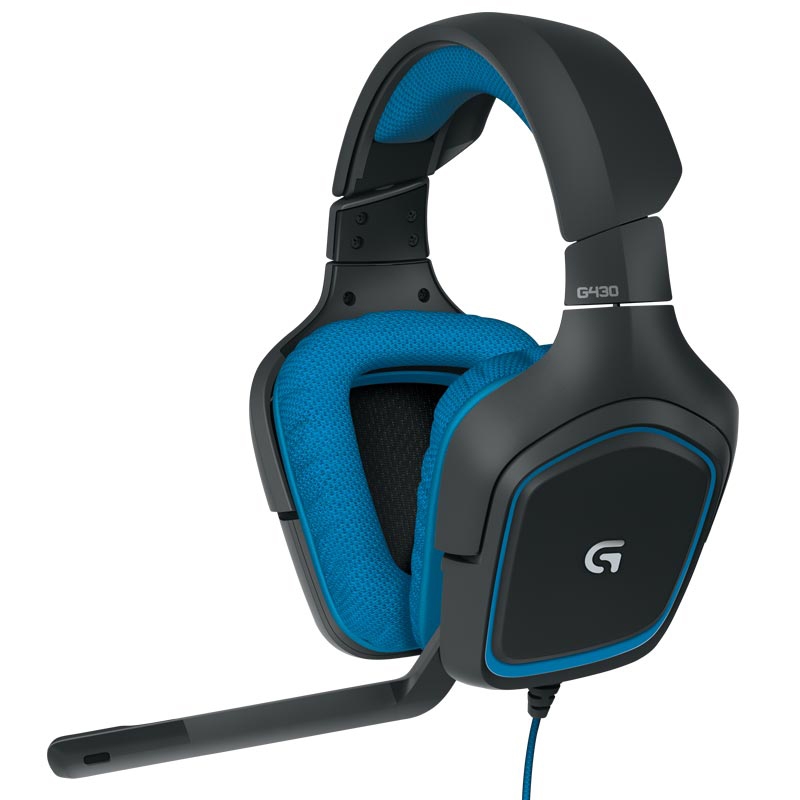Logitech G430 Wired Control Surround Sound Gaming Headset with One-way Microphone, Length: 3.2m - Shopkiz.com