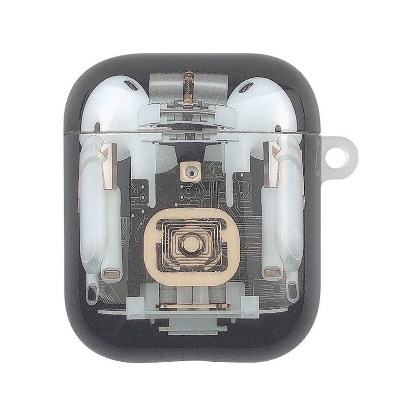 For AirPods 1 / 2 Mechanical Structure TPU Earphone Protective Case - Shopkiz.com