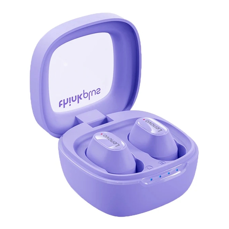 Lenovo XT62 Bluetooth 5.3 In-Ear Noise Reduction Wireless Bluetooth Earphone (Purple) - Shopkiz.com