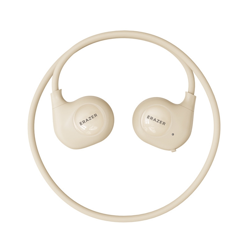 Lenovo Erazer XT95 Max Bluetooth 5.3 Ear-Mounted Sports Bluetooth Earphone (Beige White) - Shopkiz.com