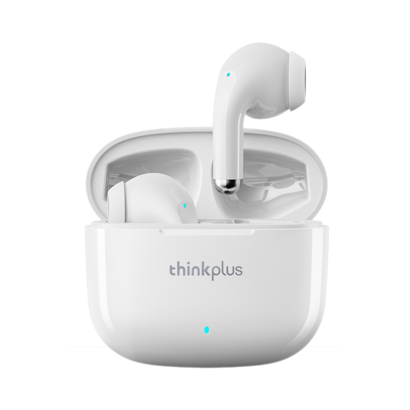 Lenovo LP40 Pro TWS Wireless Bluetooth 5.1 Noise Reduction Earphone (White) - Shopkiz.com