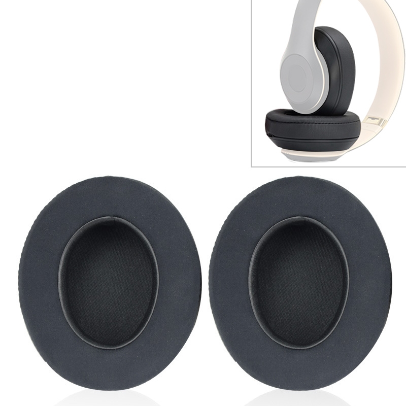 2 PCS For Beats Studio 2.0 / 3.0 Headphone Protective Cover Ice Gel Earmuffs(Titanium Color) - Shopkiz.com
