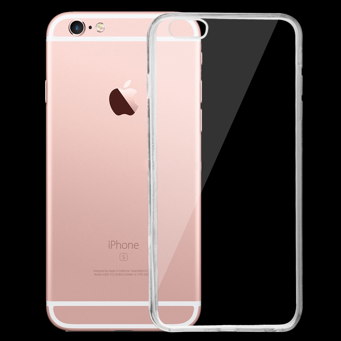 For iPhone 6 & 6s 0.75mm Ultra-thin Transparent TPU Protective Case(Transparent) - Shopkiz.com