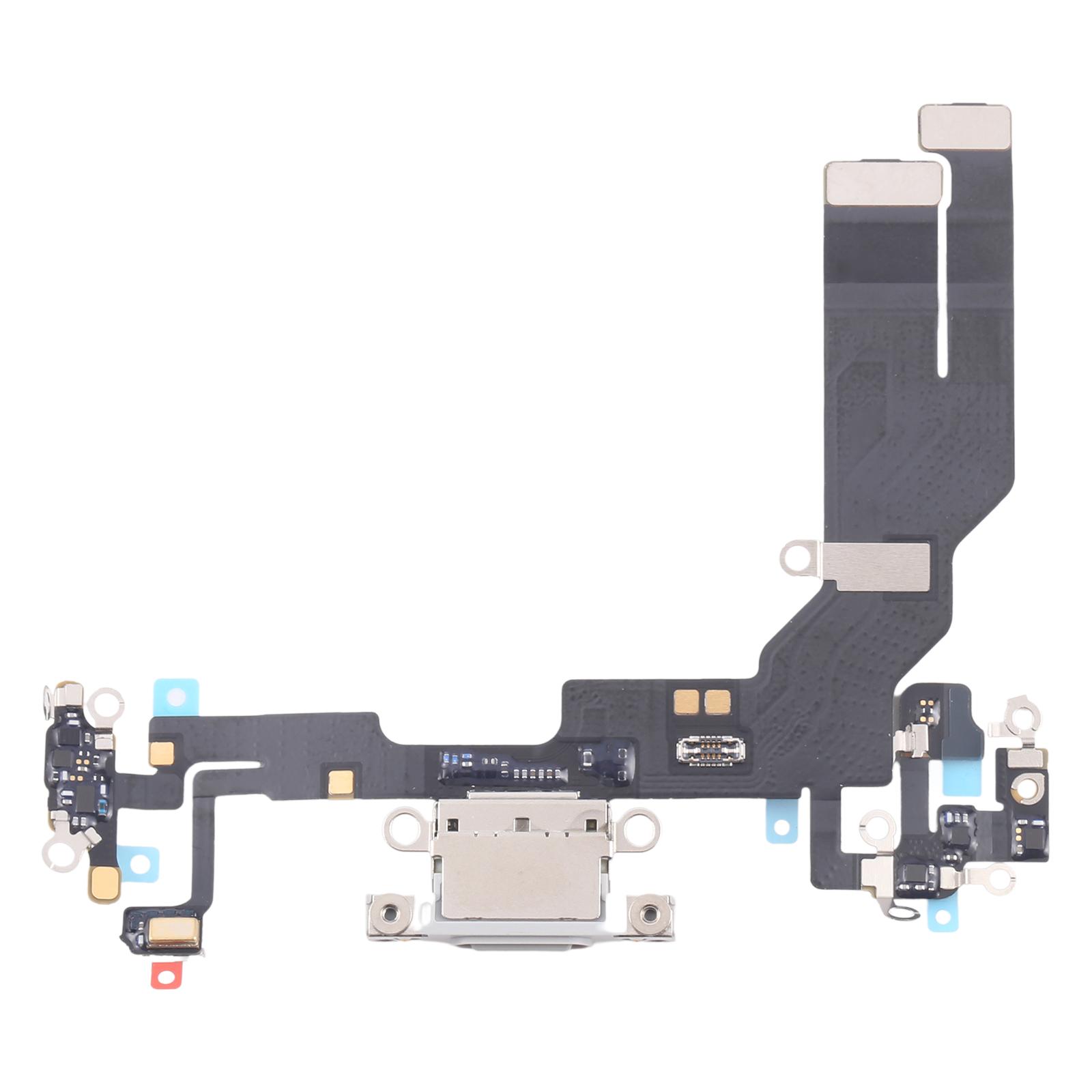 For iPhone 16e Charging Port Flex Cable (Grey) - Shopkiz.com