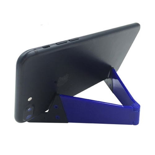 V Shape Universal Mobile Phone Tablet Bracket Holder (Dark Blue) - Shopkiz.com