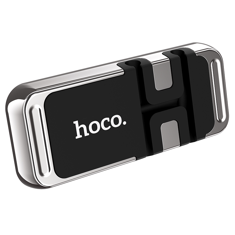 hoco CA77 Carry Winder Magnetic Car Holder for 4.7-6.5 inch Mobile Phone (Silver) - Shopkiz.com