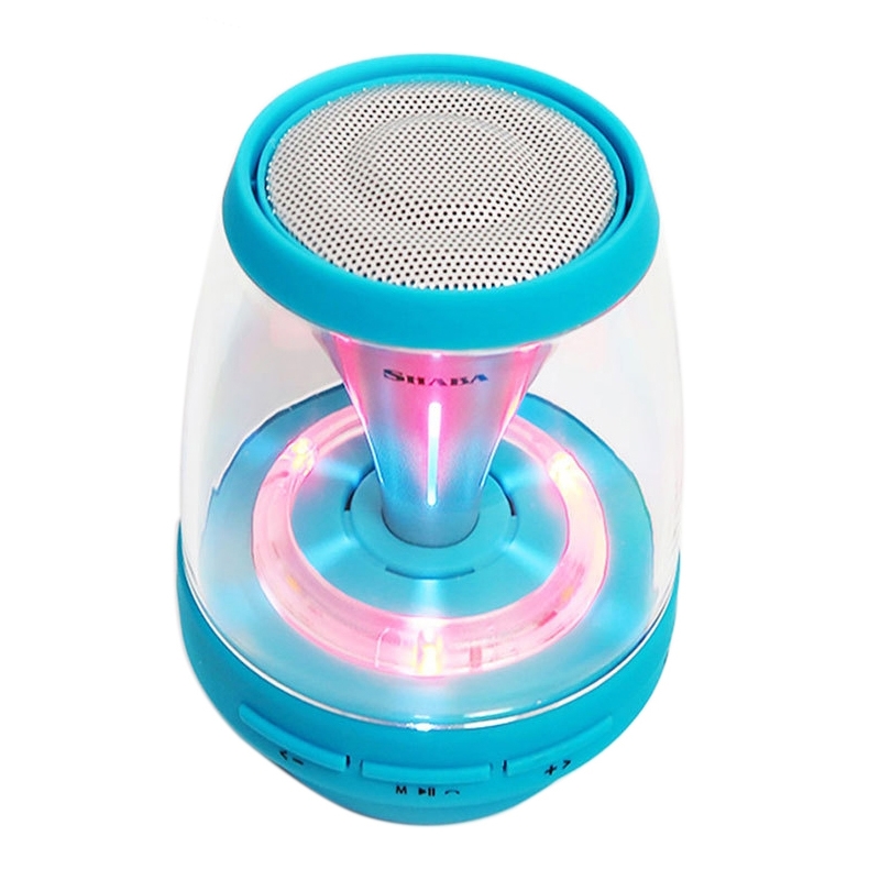 SHABA VS-18 Bluetooth 4.2 Multi-function Portable Small Magic Lamp Colorful Wireless Bluetooth Speaker (Blue) - Shopkiz.com