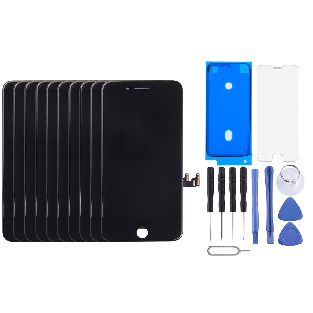 10 PCS TFT LCD Screen for iPhone 7 (Black) - Shopkiz.com