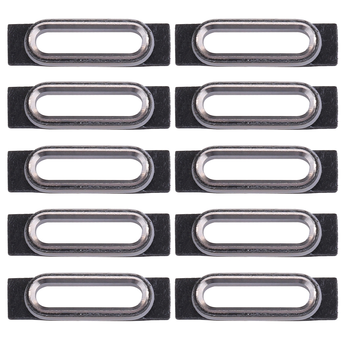 10 PCS for iPhone 7 Charging Port Retaining Brackets(Silver) - Shopkiz.com