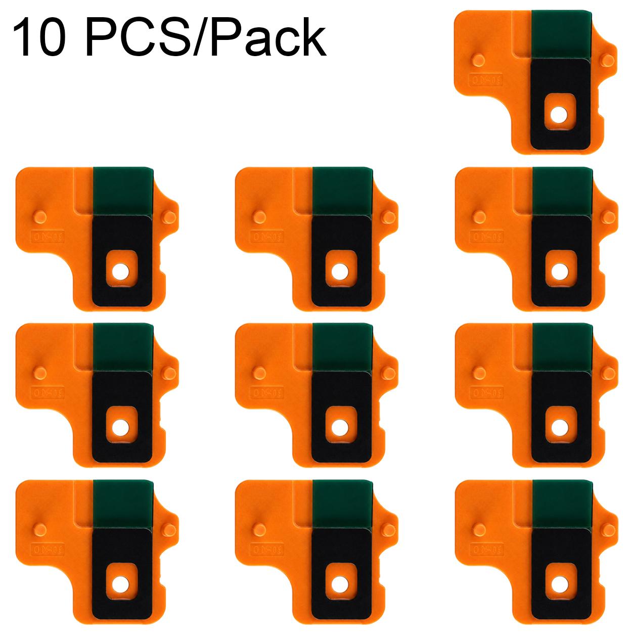 For iPhone 17 Pro / 17 Pro Max 10 PCS/Pack Flash Dust Mesh (Orange) - Shopkiz.com