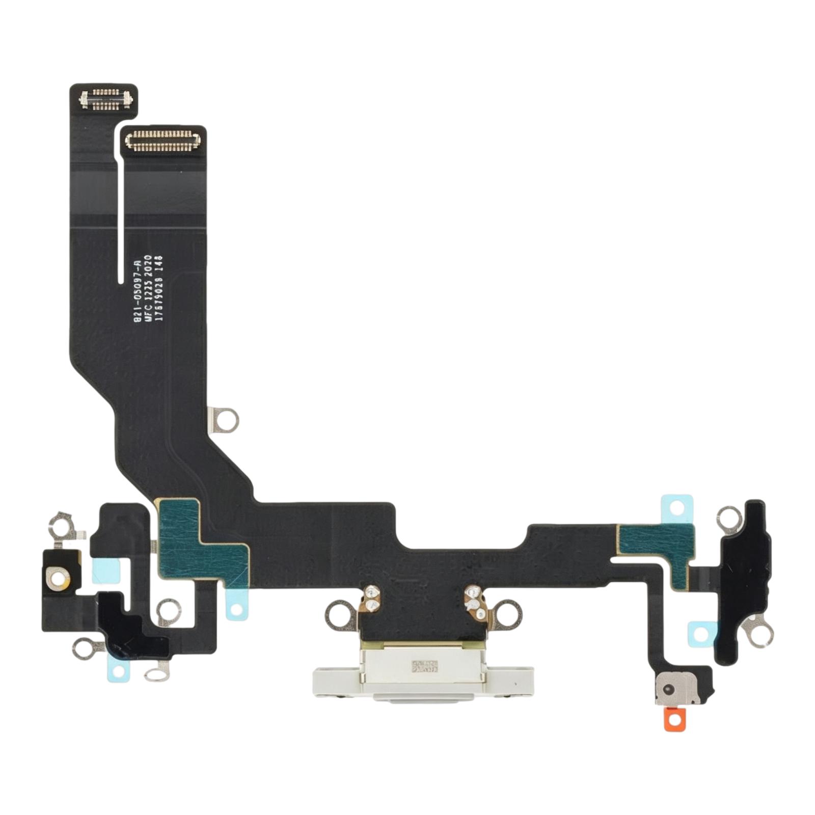 For iPhone 17e Original Charging Port Flex Cable (White) - Shopkiz.com