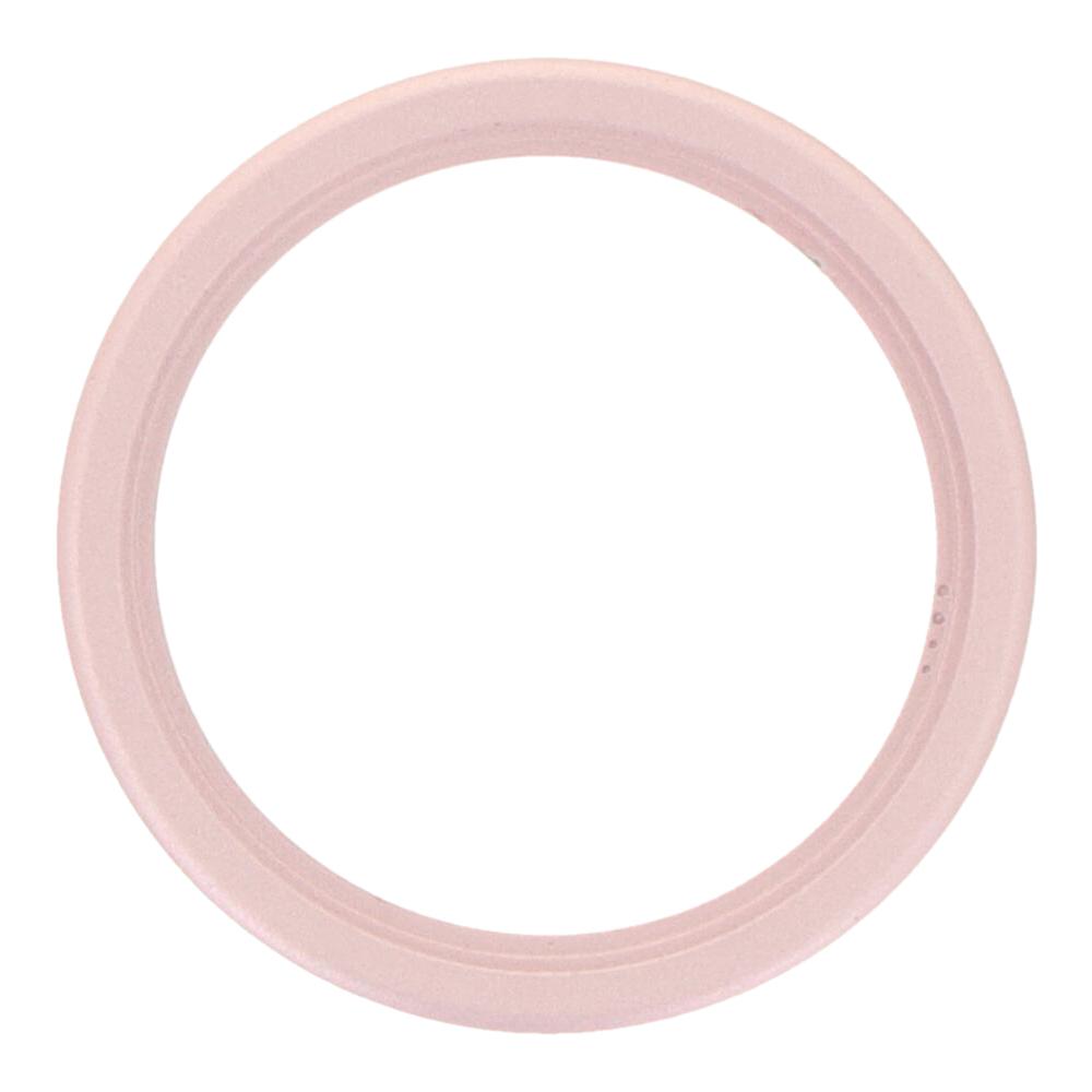 For iPhone 17e Rear Camera Glass Lens Metal Outside Protector Hoop Ring (Pink) - Shopkiz.com