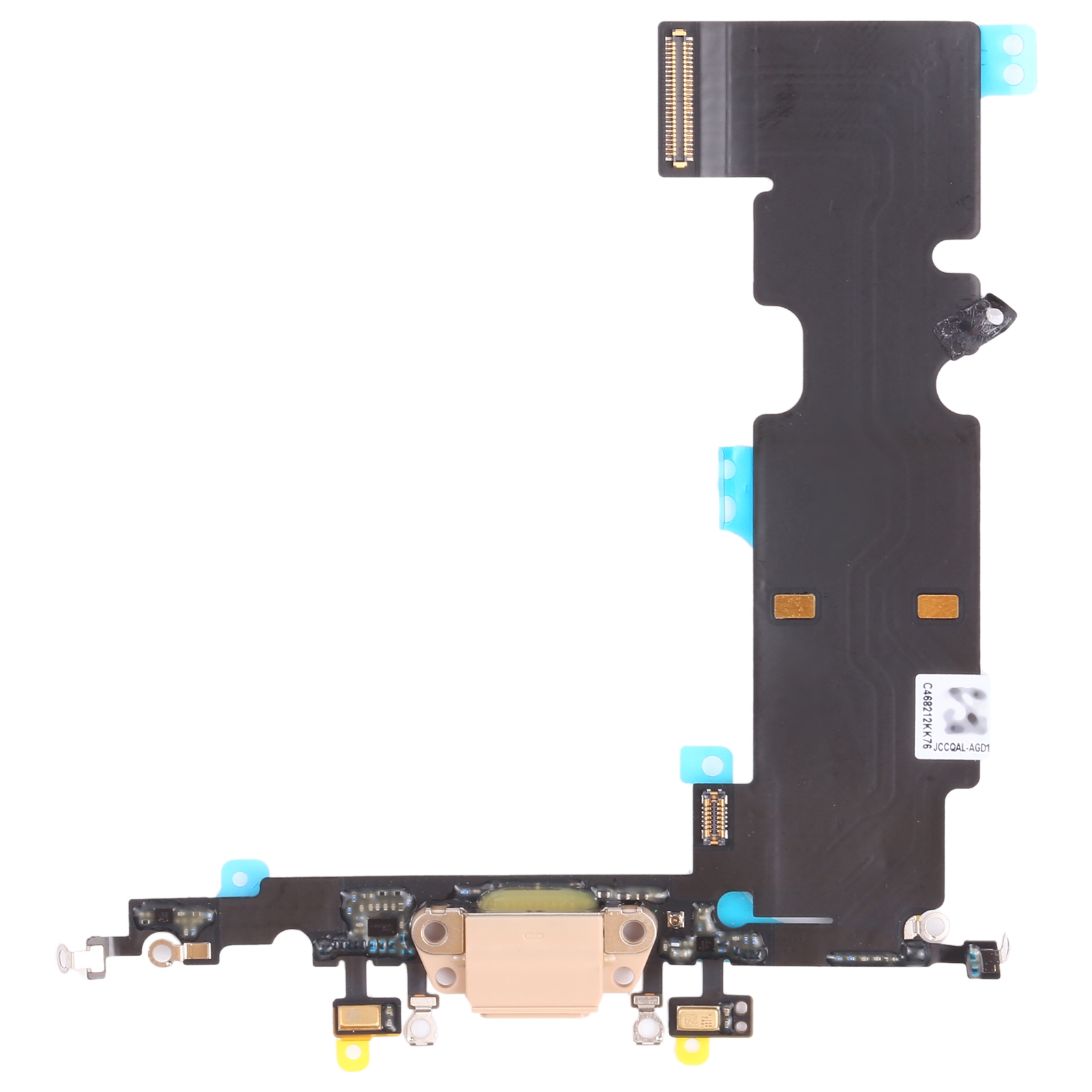 Original Charging Port Flex Cable for iPhone 8 Plus (Gold) - Shopkiz.com