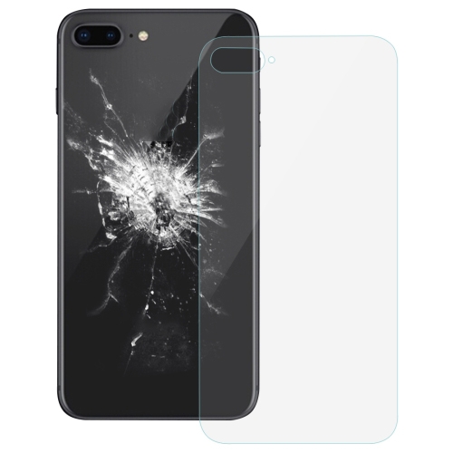 Glass Battery Back Cover for iPhone 8 Plus (Transparent) - Shopkiz.com