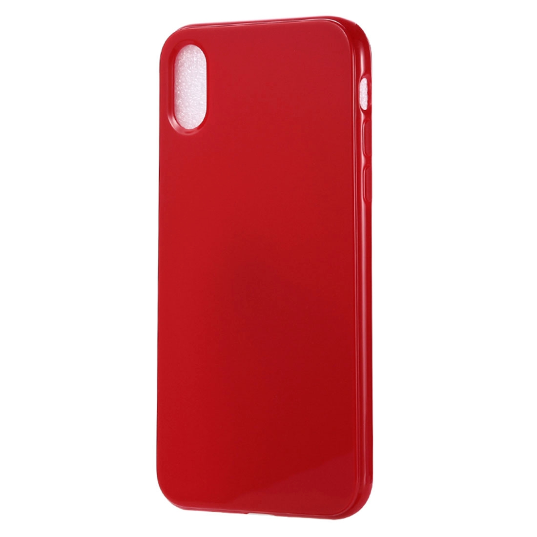 For iPhone XS Max Candy Color TPU Case(Red) - Shopkiz.com