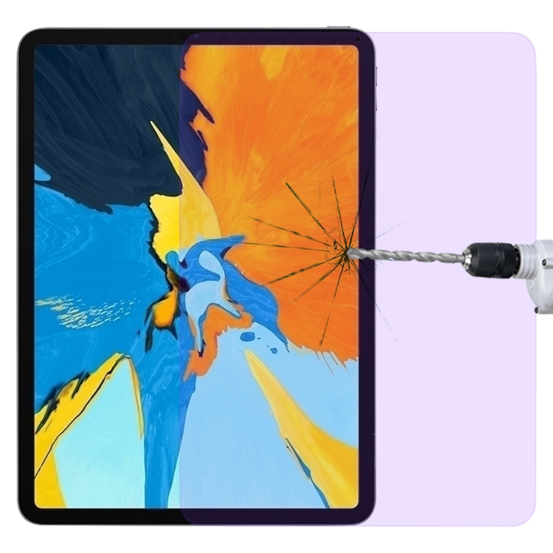 0.33mm 9H 2.5D Anti Blue-ray Explosion-proof Tempered Glass Film for iPad Pro 11 2018/2020/2021/2022 / iPad Air 4&5 10.9 - Shopkiz.com