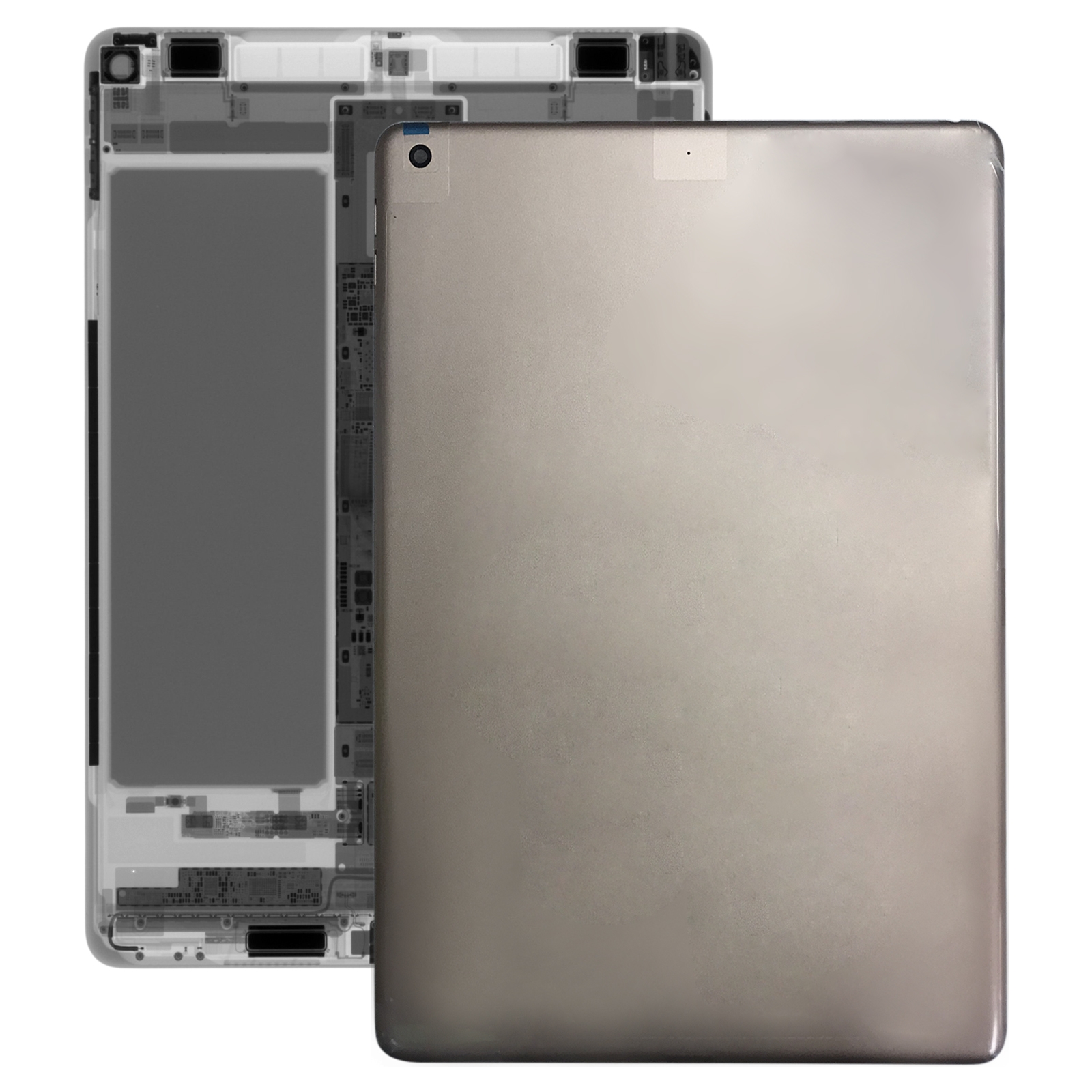 Battery Back Cover for Apple iPad 10.2 (2019) A2197 (WIFI Version)(Gold) - Shopkiz.com