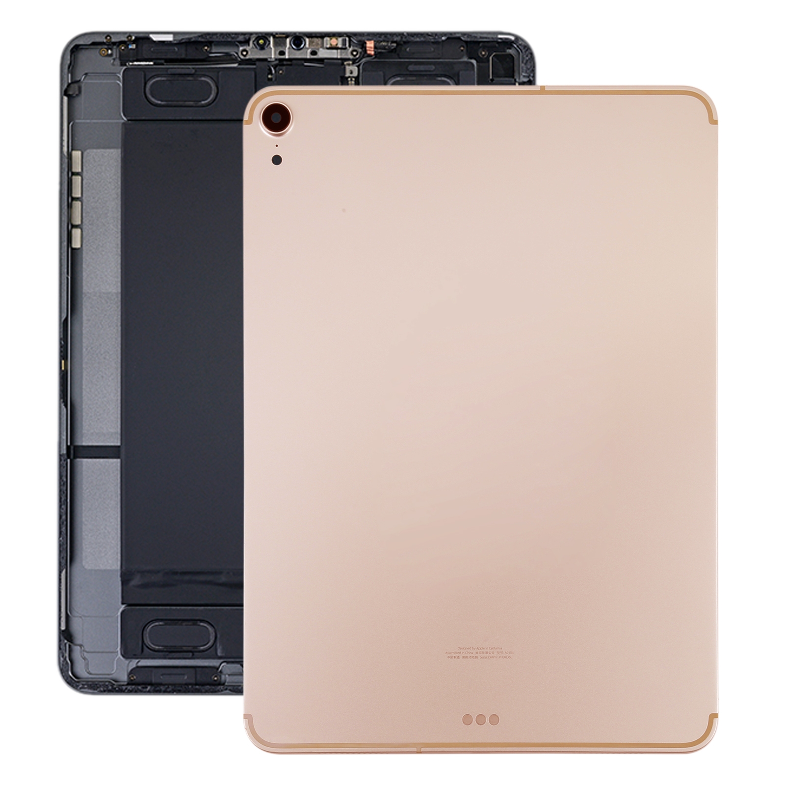 Battery Back Housing Cover for iPad Pro 11 inch 2018 A1979 A1934 A2013 (4G Version)(Gold) - Shopkiz.com