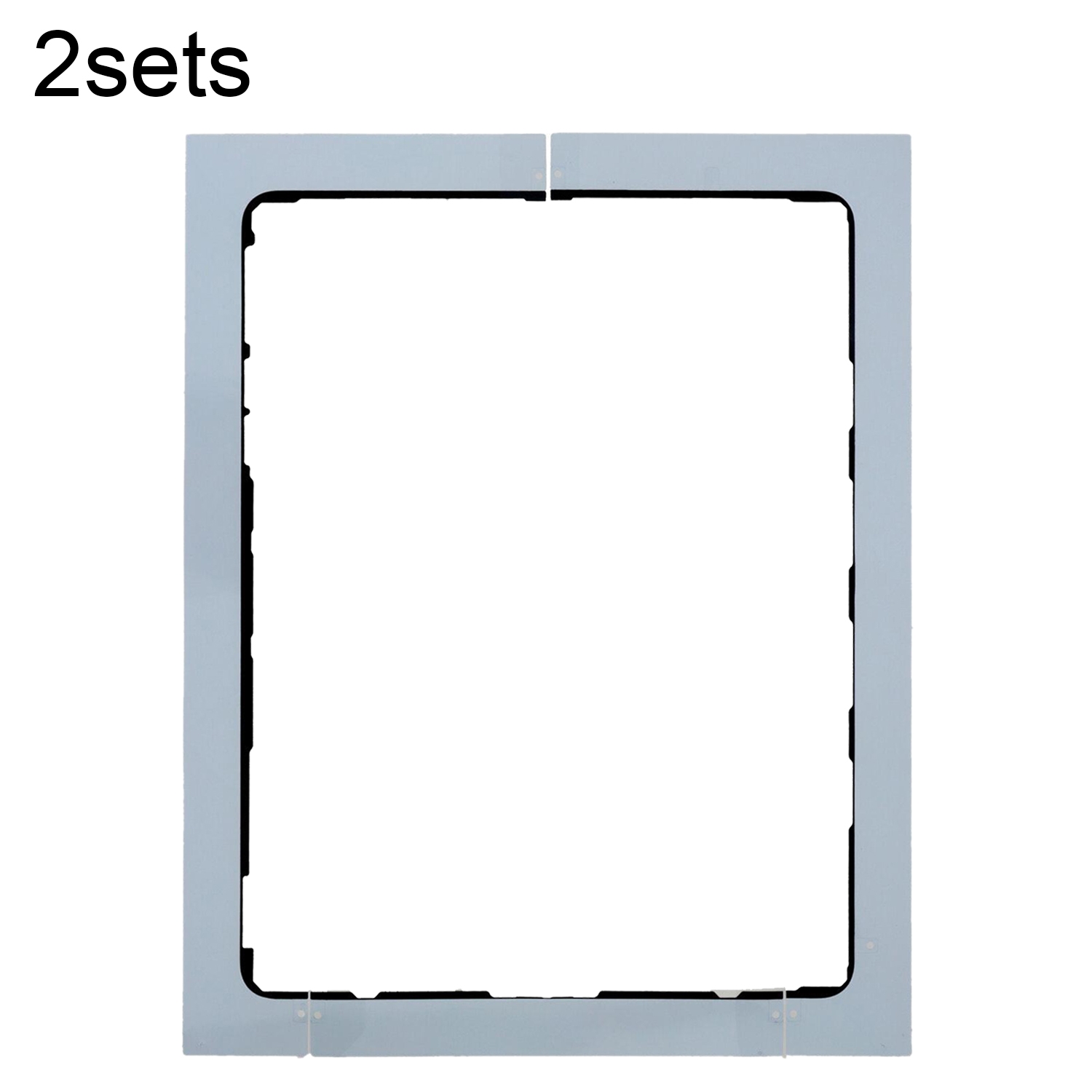 For iPad Pro 12.9 2022 6th 2Sets LCD Front Housing Adhesive - Shopkiz.com