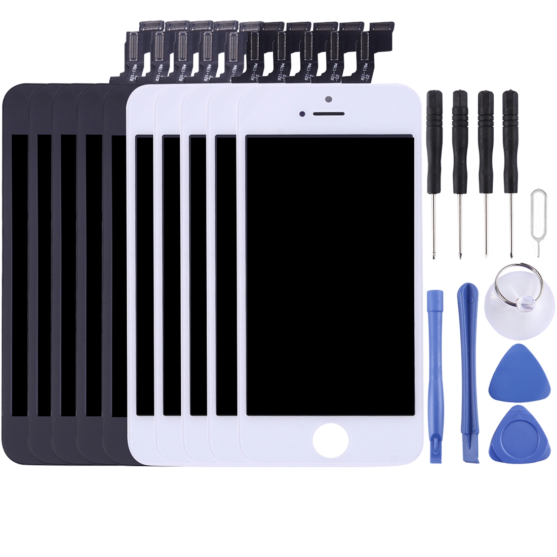 5PCS Black + 5 PCS White TFT LCD Screen for iPhone SE - Shopkiz.com