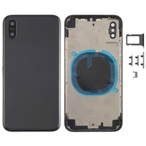 Back Housing Cover with Appearance Imitation of iXS for iPhone X - Shopkiz.com