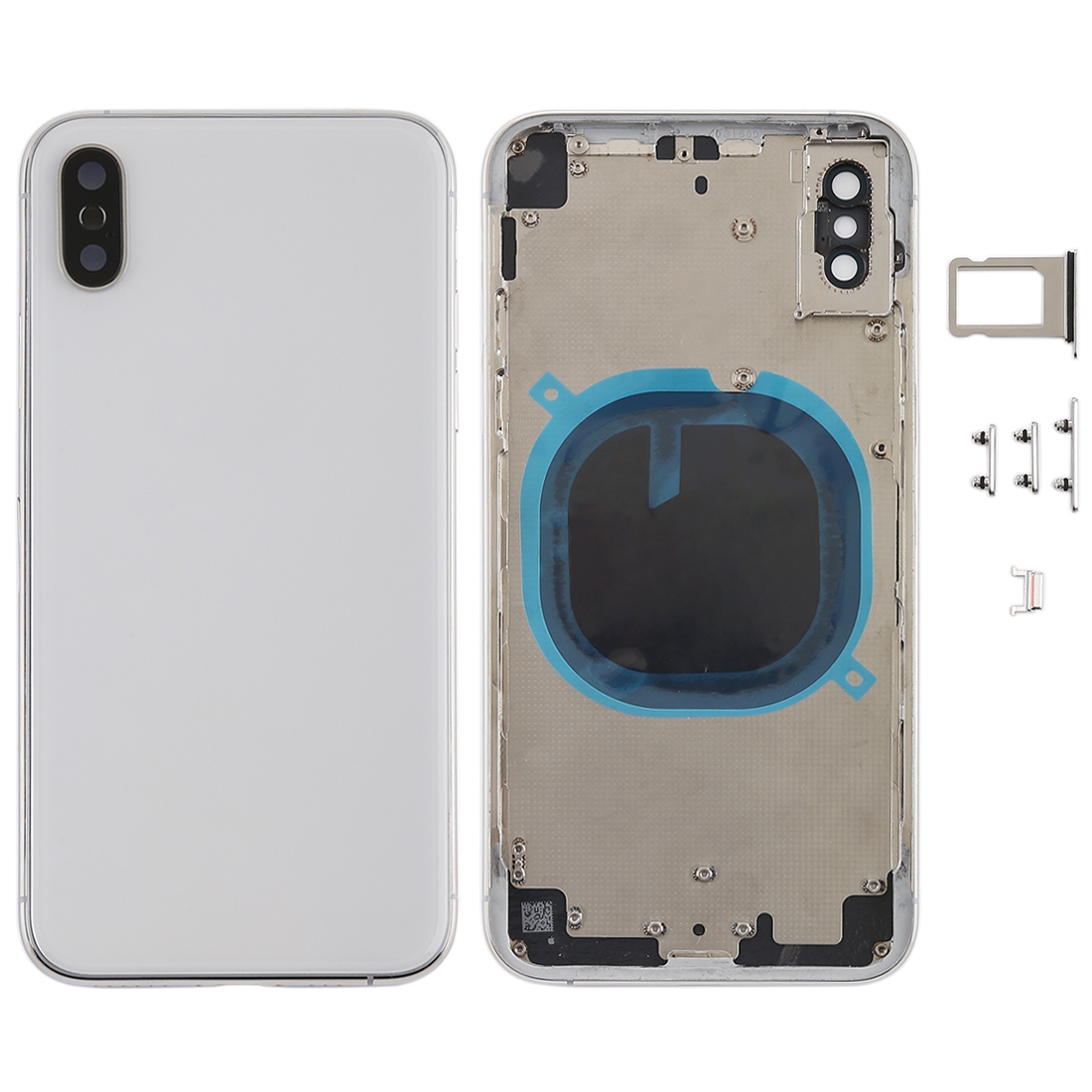 Back Housing Cover with Appearance Imitation of iXS for iPhone X - Shopkiz.com