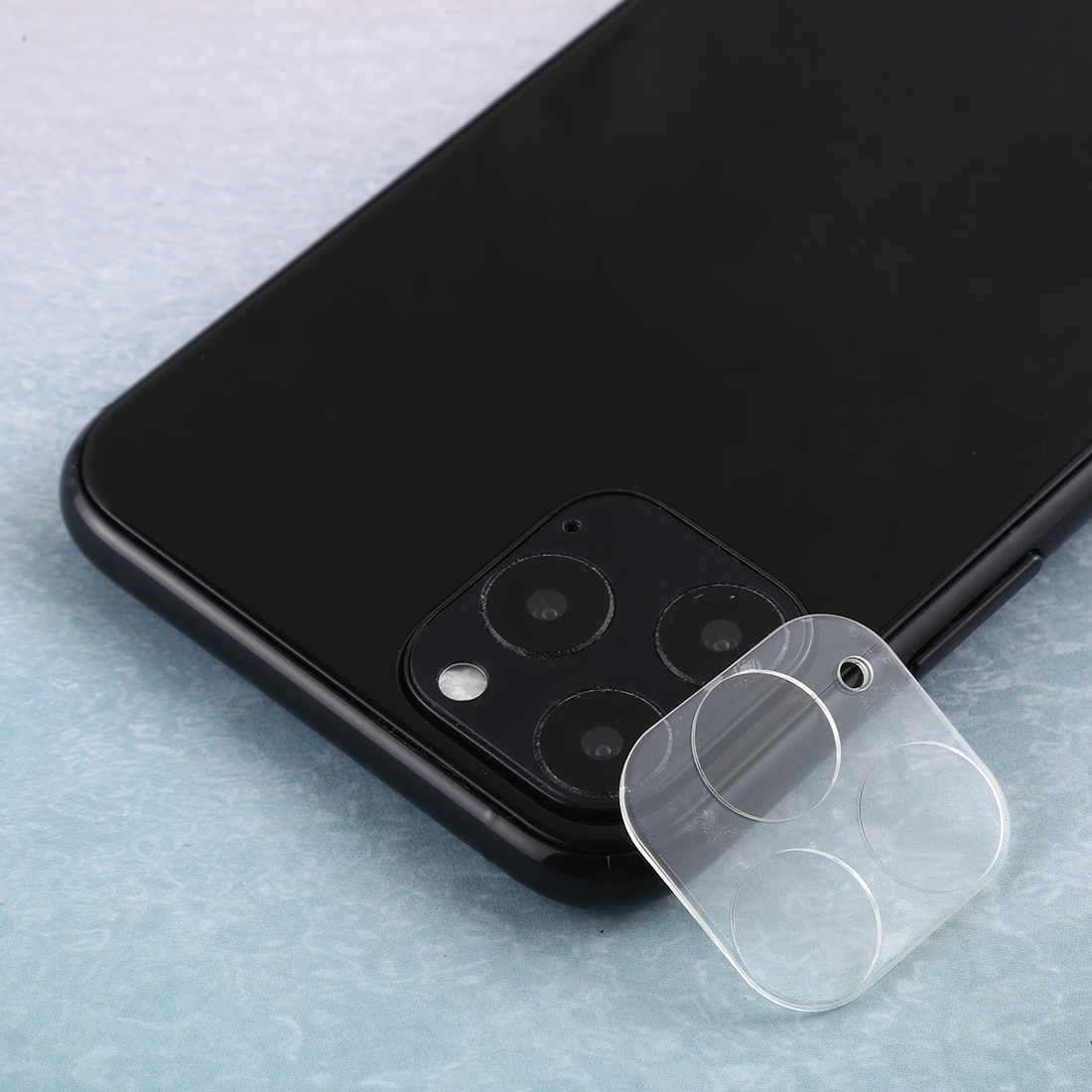 For iPhone 11 Pro 9H 2.5D Rear Camera Lens Tempered Glass Film(Transparent) - Shopkiz.com