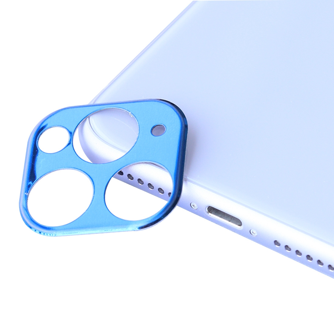 Aluminum Alloy Camera Lens Protector for iPhone 11 Pro / 11 Pro Max(Blue) - Shopkiz.com